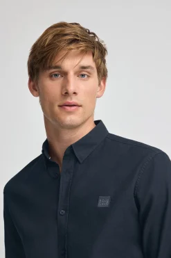 Polo Club Chemises*Chemise à coupe regular et col boutonné et logo Bleu Marine