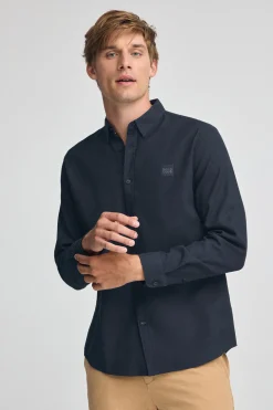 Polo Club Chemises*Chemise à coupe regular et col boutonné et logo Bleu Marine