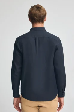 Polo Club Chemises*Chemise à coupe regular et col boutonné et logo Bleu Marine