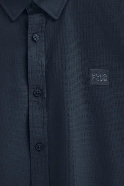 Polo Club Chemises*Chemise à coupe regular et col boutonné et logo Bleu Marine