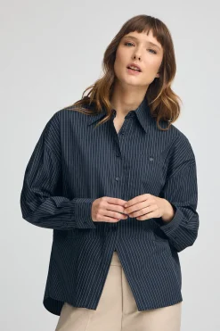 Polo Club Chemises*Chemise à coupe décontractée et col classique Bleu Marine