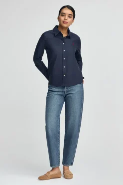 Polo Club Chemises*Chemise à coupe droite et logo Rigby Go Bleu Marine