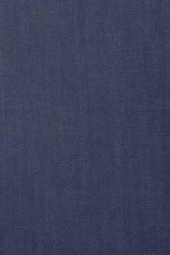 Polo Club Chemises*Chemise en lin garment dye avec monogramme brodé Bleu Marine
