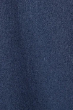 Polo Club Chemises*Chemise Regular en lin et coton avec logo brodé Bleu Marine
