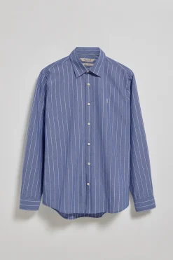 Polo Club Chemises*Chemise e St James rayée Regular fit avec logo Rigby Go Bleu