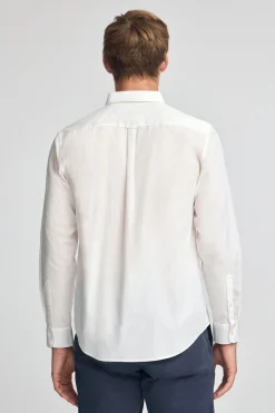 Polo Club Chemises*Chemise écrue en popeline et coupe regular avec logo Rigby Go Beige