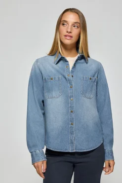 Polo Club Chemises*Chemise denim avec deux poches et détail Jeans