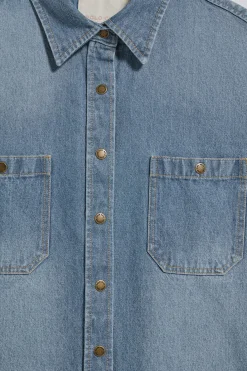 Polo Club Chemises*Chemise denim avec deux poches et détail Jeans