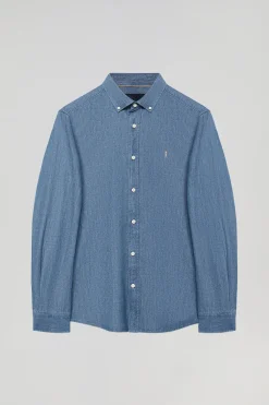 Polo Club Chemises*Chemise regular fit à logo Rigby Go Denim