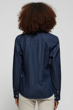 Polo Club Chemises*Chemise denim slim fit à logo brodé Rigby Go Denim Foncé
