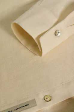 Polo Club Chemises*Chemise en lin avec un détail brodé Rigby Go Beige