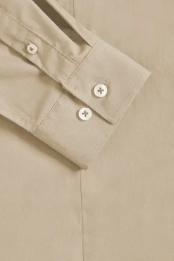 Polo Club Chemises*Chemise en popeline Slim Fit avec broderie Rigby Go Beige