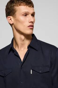 Polo Club Chemises*Chemise Franklin à poches Regular fit Bleu Marine
