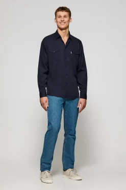 Polo Club Chemises*Chemise Franklin à poches Regular fit Bleu Marine