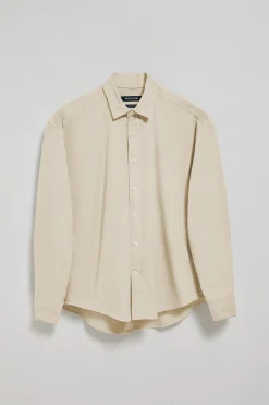 Polo Club Chemises*Chemise loose fit avec logo brodé Beige