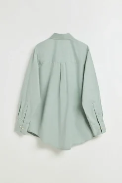 Polo Club Chemises*Chemise loose fit Simona avec un monogramme brodé PC Vert Clair