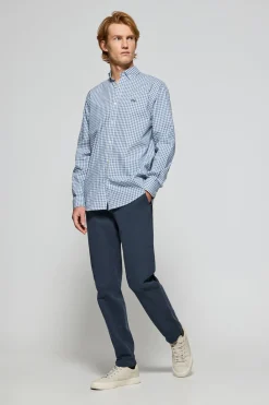 Polo Club Chemises*Chemise Mataró e à carreaux Vichy avec logo Bleu