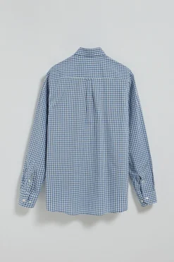Polo Club Chemises*Chemise Mataró e à carreaux Vichy avec logo Bleu