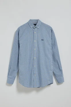 Polo Club Chemises*Chemise Mataró e à carreaux Vichy avec logo Bleu