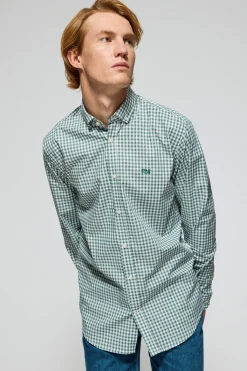 Polo Club Chemises*Chemise Mataró e à carreaux Vichy avec logo Vert