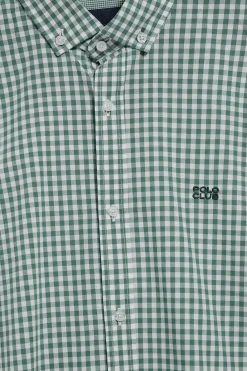 Polo Club Chemises*Chemise Mataró e à carreaux Vichy avec logo Vert