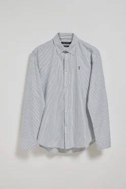 Polo Club Chemises*Chemise Oxford à rayures e avec logo brodé Rigby Go Bleu
