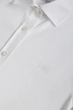 Polo Club Chemises*Chemise Oxford he à logo brodé Blanc