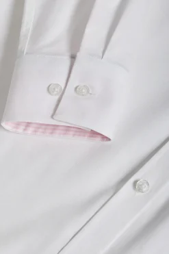 Polo Club Chemises*Chemise Oxford he à logo brodé Blanc