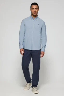 Polo Club Chemises*Chemise Oxford avec logo brodé Rigby Go Bleu Ciel