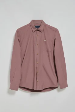 Polo Club Chemises*Chemise oxford Cambridge grenat avec poche et détail Bourgogne