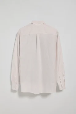 Polo Club Chemises*Chemise Oxford marron à rayures yale avec logo brodé Brun