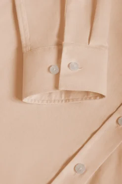 Polo Club Chemises*Chemise Oxford à logo brodé Pêche