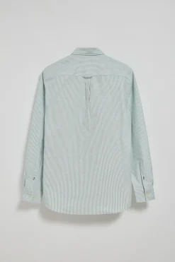 Polo Club Chemises*Chemise Oxford rayée e Yale avec logo brodé Rigby Go Vert