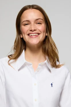 Polo Club Chemises*Chemise Oxford Regular fit he avec logo Rigby Go Blanc