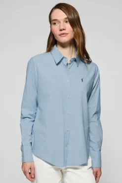 Polo Club Chemises*Chemise Oxford Regular fit avec logo Rigby Go Bleu Ciel