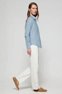 Polo Club Chemises*Chemise Oxford Regular fit avec logo Rigby Go Bleu Ciel