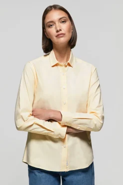 Polo Club Chemises*Chemise Oxford Regular fit jaune avec logo Rigby Go Jaune tendre