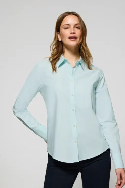 Polo Club Chemises*Chemise Oxford Regular fit couleur avec logo Rigby Go Aigue-Marine