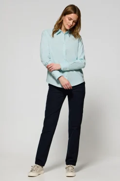 Polo Club Chemises*Chemise Oxford Regular fit couleur avec logo Rigby Go Aigue-Marine