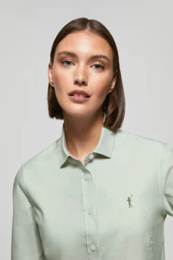 Polo Club Chemises*Chemise Oxford Regular fit avec logo Rigby Go Vert jade