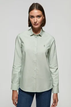 Polo Club Chemises*Chemise Oxford Regular fit avec logo Rigby Go Vert jade
