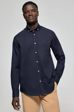Polo Club Chemises*Chemise oxford Rio avec broderie Rigby Go Bleu Marine