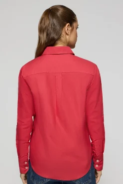 Polo Club Chemises*Chemise Oxford avec logo brodé Rigby Go Rouge