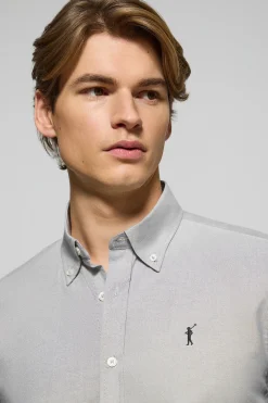 Polo Club Chemises*Chemise Oxford vert clair à logo brodé Rigby Go Vert militaire