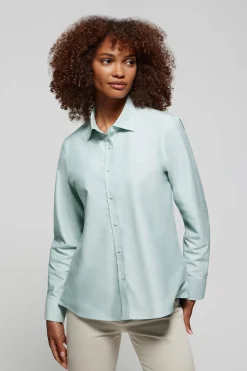 Polo Club Chemises*Chemise Oxford e à logo brodé Vert