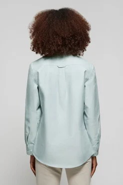 Polo Club Chemises*Chemise Oxford e à logo brodé Vert