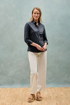 Polo Club Chemises*Chemise regular fit avec broderie Bleu Marine
