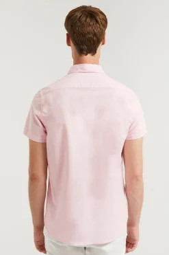 Polo Club Chemises*Chemise rose en lin avec poche sur la poitrine Rose clair