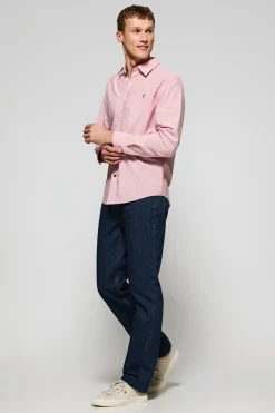 Polo Club Chemises*Chemise Pharrel rayée avec logo Rigby Go brodé Rouge