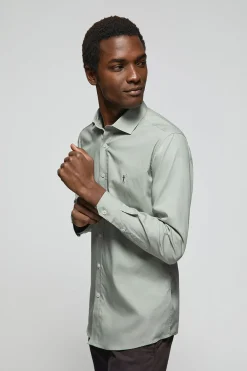 Polo Club Chemises*Chemise Slim en popeline avec logo Rigby Go Vert jade